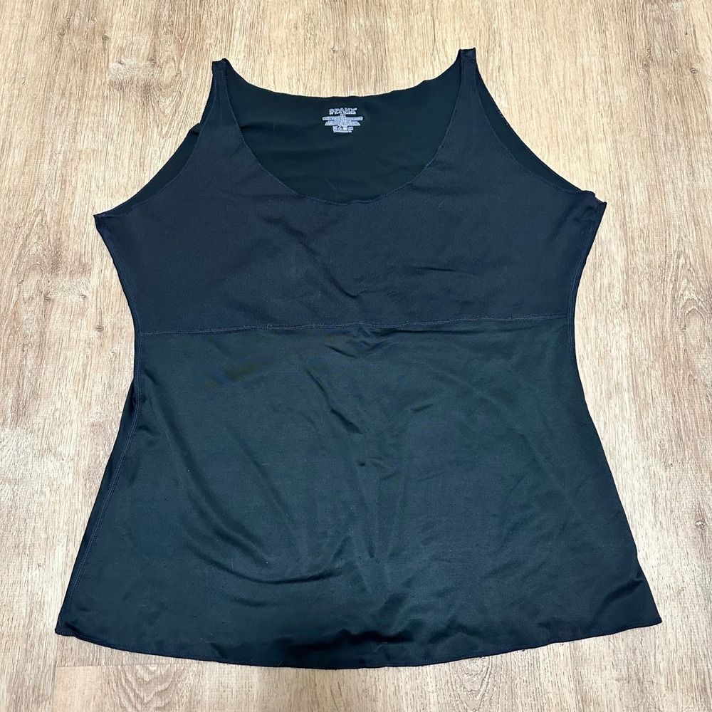 Spanx by Sara Blakely | Set of Two Black Slimming Shapewear Tank Camisoles, 2X - Picture 3 of 7